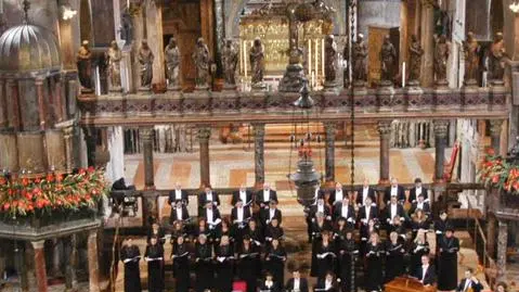 23.12.2003.- Basilica di San Marco, Concerto di Natale.- Interpress/Raffele