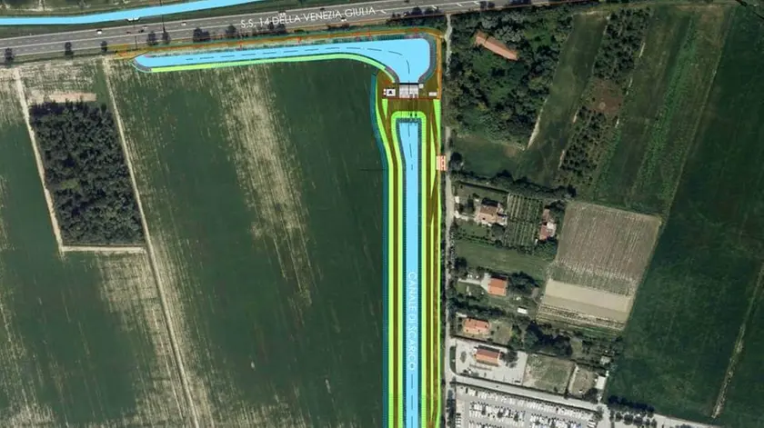 L’area di Tessera dove sarà realizzato l’intervento