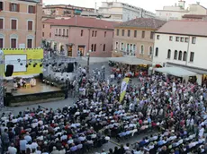 Festival della politica day 3 Ezio Mauro, Massimo Cacciari e Gustavo Zagrebelsky in 'La Costituzione domani' Piazza Ferretto, Mestre