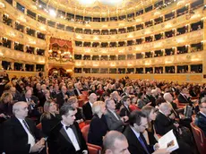 Interpress/M.Tagliapietra Venezia 01.01.2014.- Cocerto di Capodanno. Teatro La Fenice.