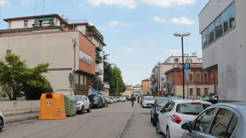 Foto Agenzia Candussi/Furlan/ Mestre/ via Mestrina, zona dove verrà inserito il ZTL