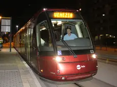 Foto Agenzia Candussi/ Morsego/ Favaro Veneto/ Nuove corse notturne del tram