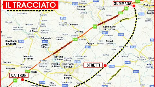 Il tracciato proposto per la Tav