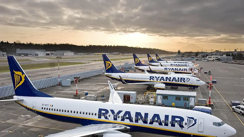 Aerei Ryanair: la compagnia irlandese ha deciso di togliere alcuni voli da Venezia