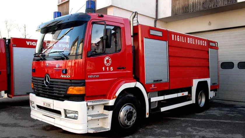 Sul posto vigili del fuoco e carabinieri