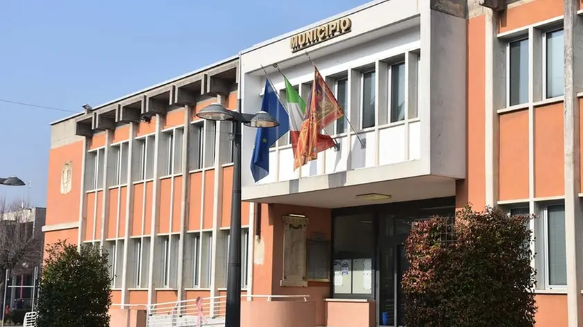 SCATTOLIN - DINO TOMMASELLA - ERACLEA - VEDUTE DEL PAESE - IL MUNICIPIO