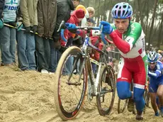 Enrico Franzoi durante una gara in Alto Adige