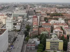 Foto Agenzia Candussi/ Chiarin/ Mestre, via Torino angolo via Ca’ Marcello/ Sopralluogo con gli assessori comunali alla Hybrid Tower