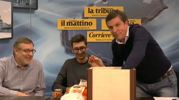 Mattia D'Agostini ospite in redazione