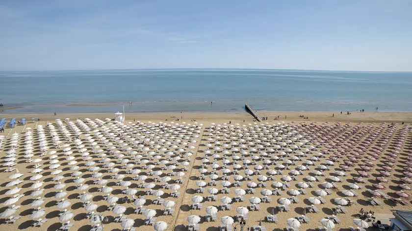 La spiaggia di Jesolo