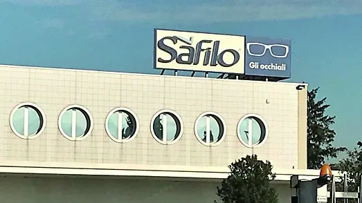 Lo stabilimento Safilo a Santa Maria di Sala