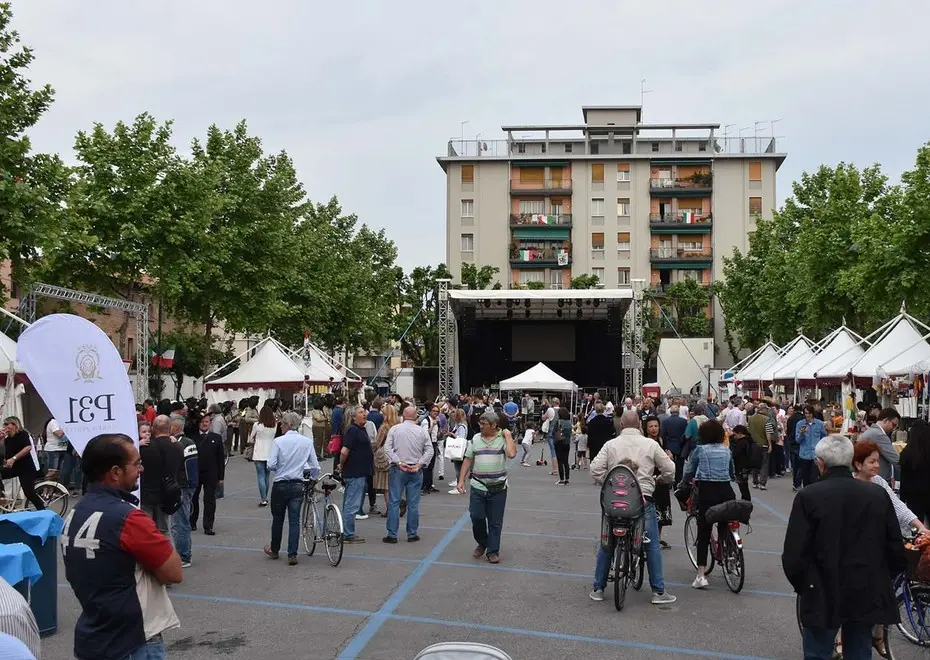 COLUCCI - DINO TOMMASELLA - SAN DONA' - PIAVE 2018 - APERTURA VILLAGGIO DEL BERSAGLIERE IN PIAZZA RIZZO