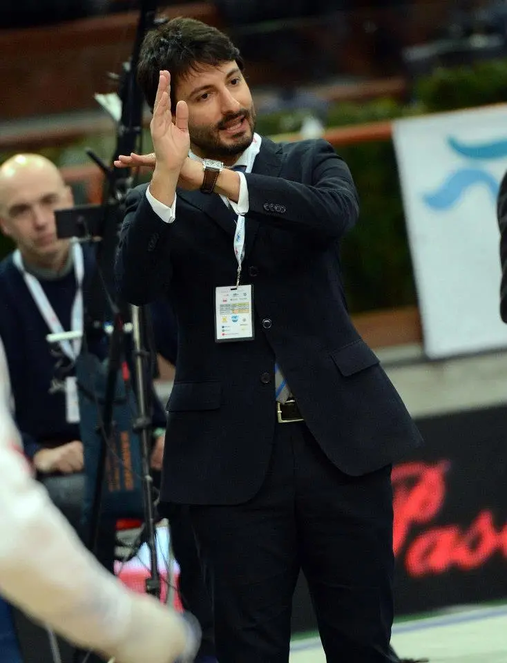 L'arbitro Isacco Scomparin