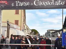 COLUCCI - DINO TOMMASELLA - JESOLO PAESE - INAUGURAZIONE DEL PAESE DI CIOCCOLATA CON PRESENZA DI MISS ITALIA CHEF