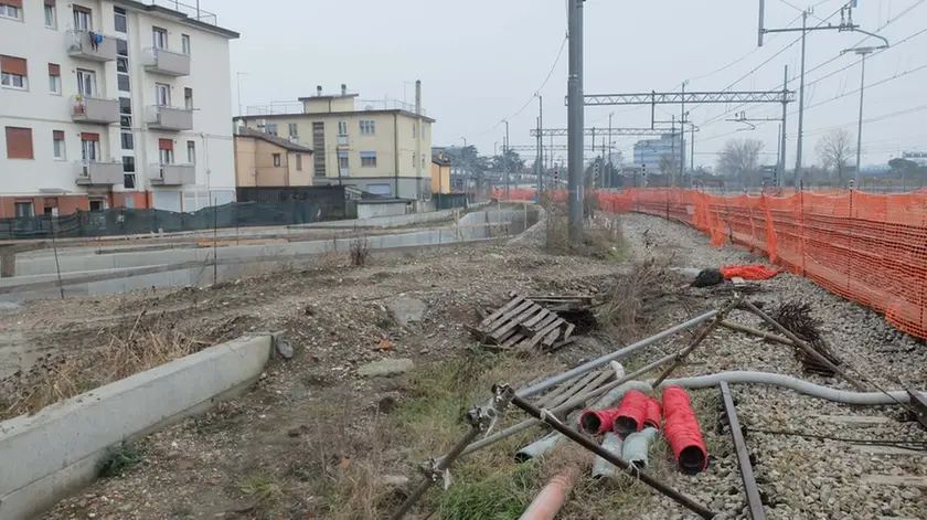 Cantiere FFMR della Gazzera, via Gazzera Alta