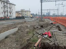 Cantiere FFMR della Gazzera, via Gazzera Alta