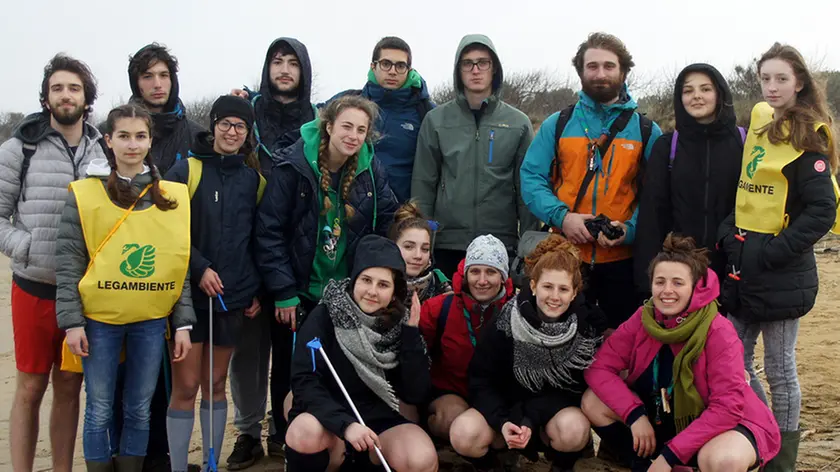 DE POLO - DINO TOMMASELLA - EERACLEA- LEGA AMBIENTE E SCOUT ALLA LAGUNA DEL MORT