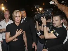 Abito Armani, gioielli Bulgari: Pellegrini star a Roma
