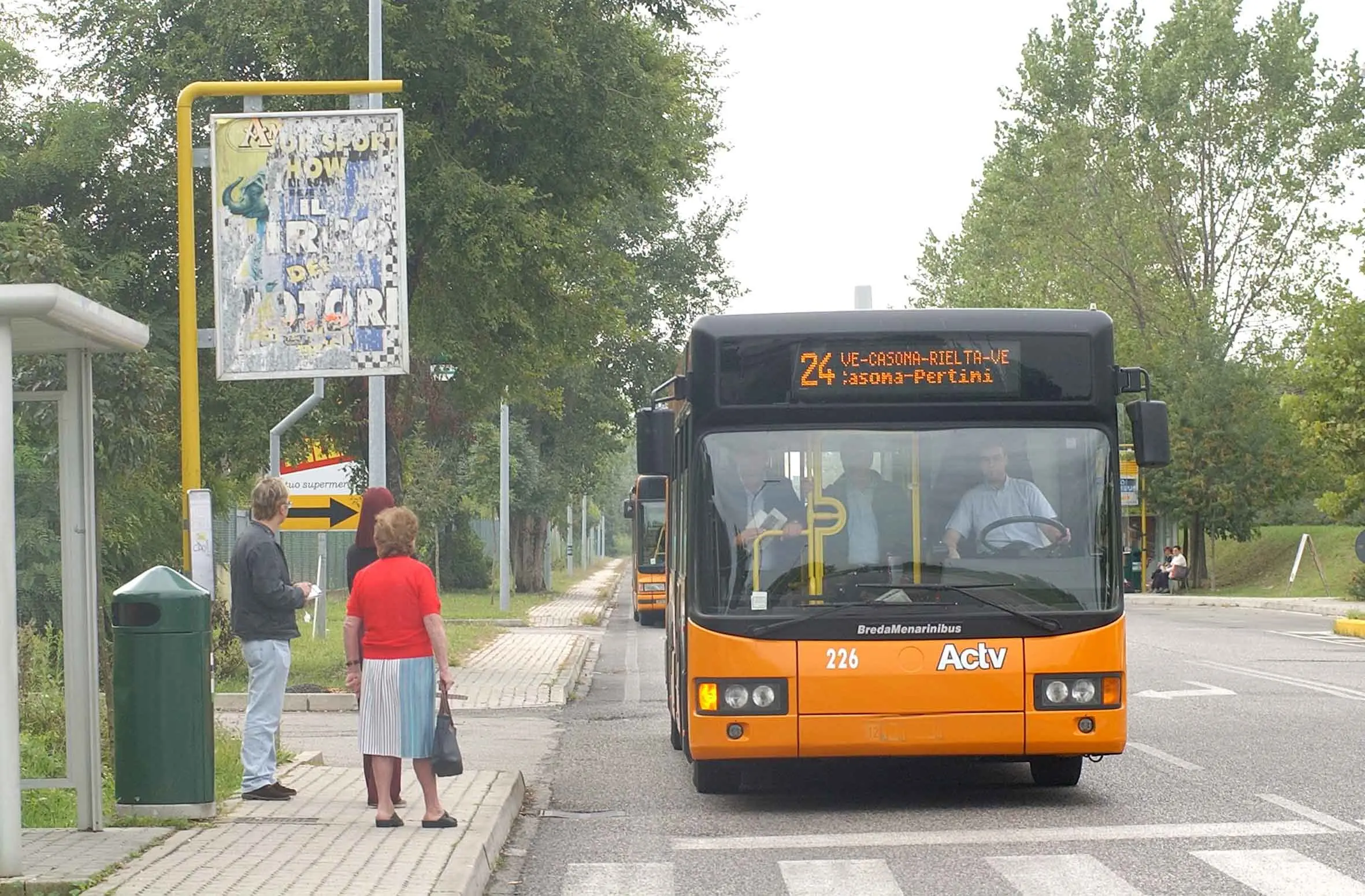 Cambiano molte linee Actv di Mestre