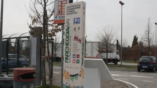 Inaugurazione del nuovo parcheggio scambiatore in via S.M.Battuti a Mestre