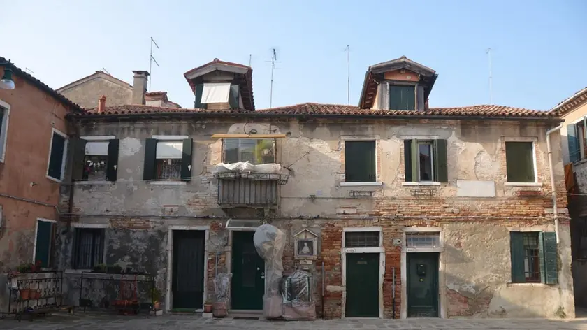 il Campiello dove i tre amici hanno messo fuori un tavolino il 19 agosto