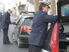 MESTRE 15.02.2003 via CAPUCCINA MESTRE BLOCCO TOTALE DEL TRAFFICO CONTROLLI POLIZIA MUNICIPALE (C) Bertolin M. richiesto da BASSO MESTRE BLOCCO TOTALE DEL TRAFFICO CONTROLLI POLIZIA MUNICIPALE