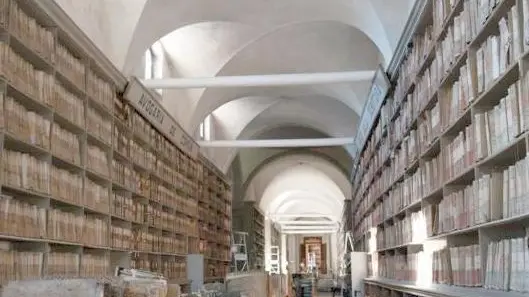 Un interno dell'Archivio di Stato di Venezia