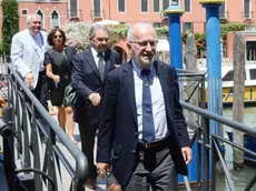 Interpress/Tagliapietra Venezia- Giorgio Orsoni all'arrivo in comune, Cà Farsetti.