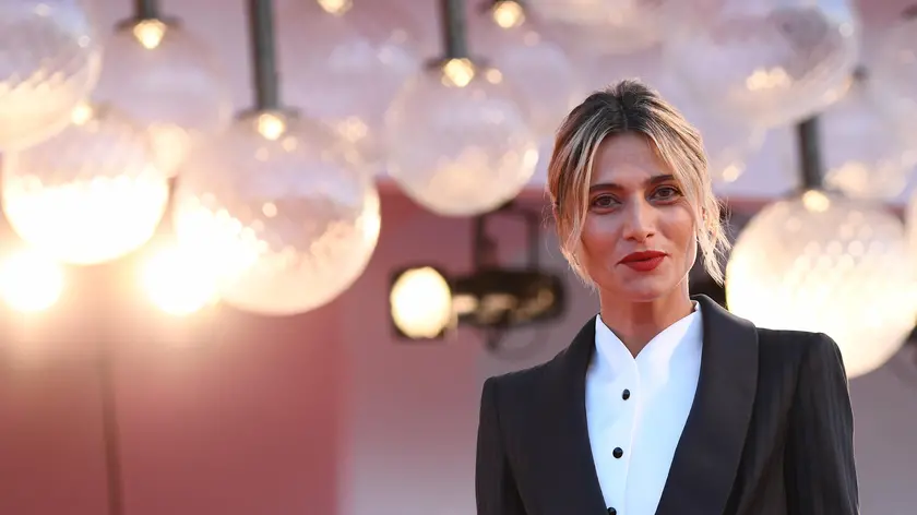 Italian actress Anna Foglietta poses at Lido Beach ahead of the 77th annual Venice International Film Festival, in Venice, Italy, 01 September 2020. Anna Foglietta will host the opening and closing ceremony. The festival runs from 02 September to 12 September 2020. ANSA/ETTORE FERRARI