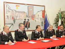 Foto Agenzia Candussi/ Mion/ Carabinieri Mestre/ Conferenza Stampa "Sgominata banda delle slot machine"