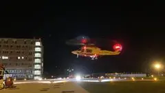 Sul posto è intervenuto l'elisoccorso da Treviso
