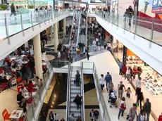 - L'interno di un centro commerciale