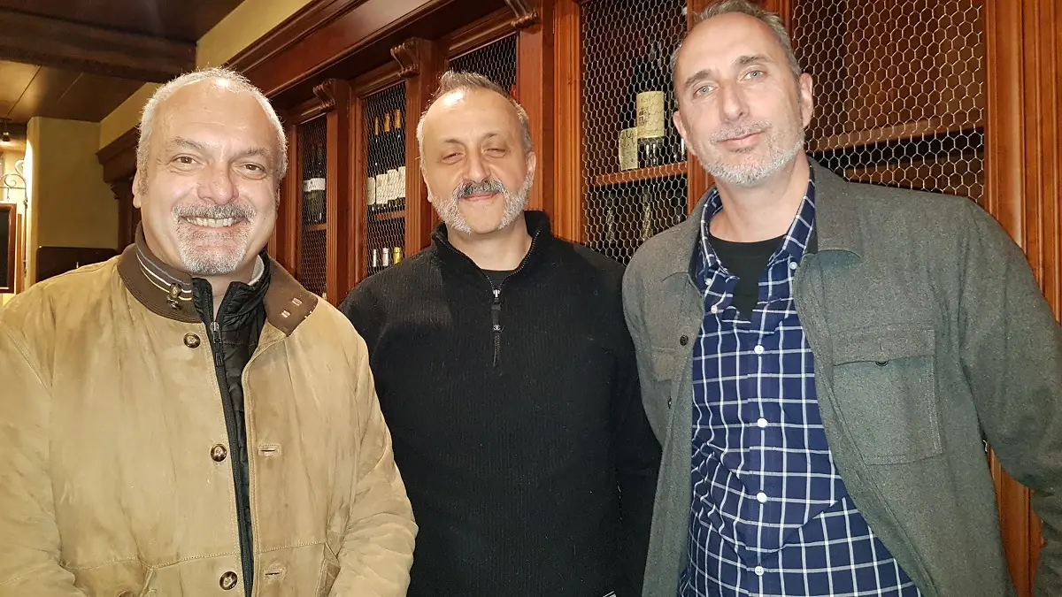 Fabio Carrera, Emanuele Dal Carlo e Murray Cox