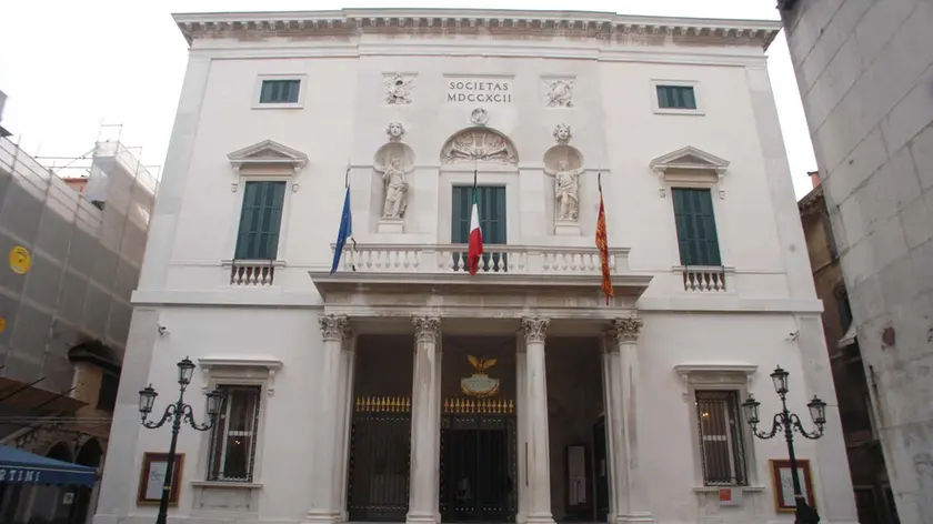 L'ingresso del teatro La Fenice