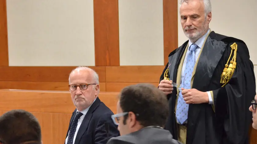 Interpress/Mazzega Venezia, 16.06.2016.- Tribunale di Venezia, Processo "MOSE".- Nella foto il Prof. Giorgio Orsoni