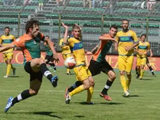 Interpress-M.Tagliapietra Venezia 12.05.2013.- Calcio Venezia\Savona. 2° gol Godeas
