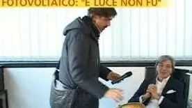 La consegna del tapiro d’oro di Striscia la Notizia a Granzotto