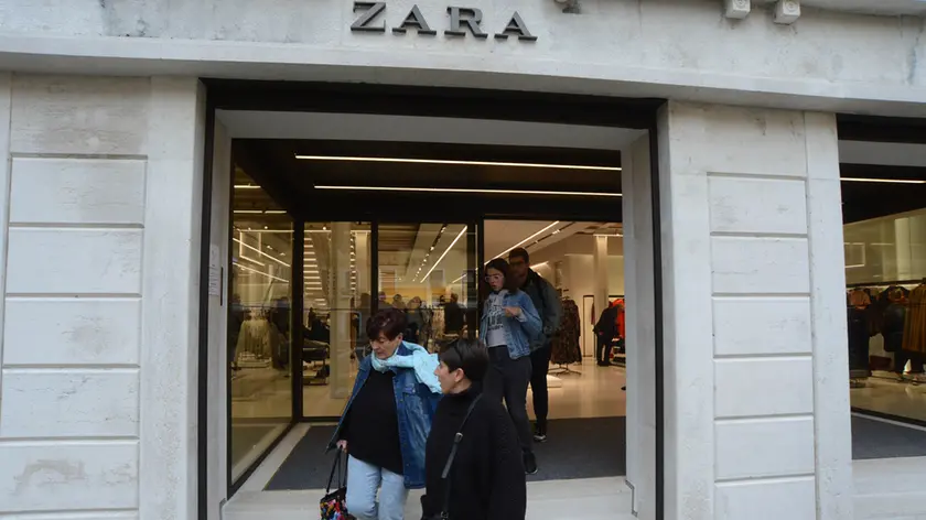 L'inaugurazione di Zara