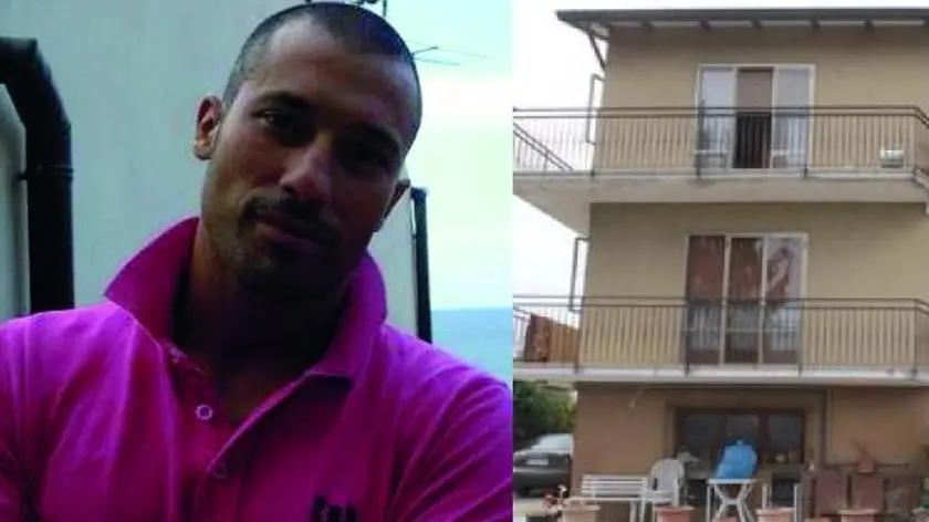 Salvatore crivello e la casa in cui era stato arrestato a Preganziol e dove viveva con la famiglia