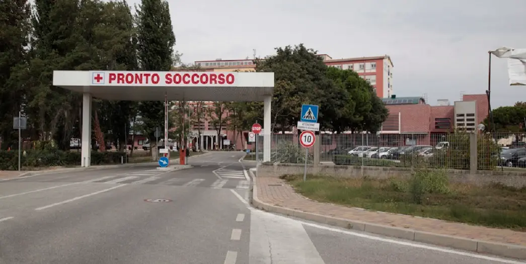 Il pronto soccorso dell'ospedale di Chioggia