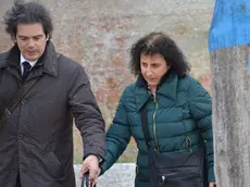 Interpress/Gf.Tagliapietra. 02.03.2016.- Monica Busetto all'uscita del carcere con gli avvocato, Dogliani