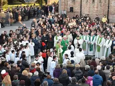 VATRELLA - DINO TOMMASELLA - ERACLEA - APERTIRA PORTA SANTA CON PATRIARCA MORAGLIA