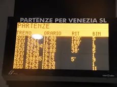 Ritardi alla stazione ferroviaria di Ve.Mestre