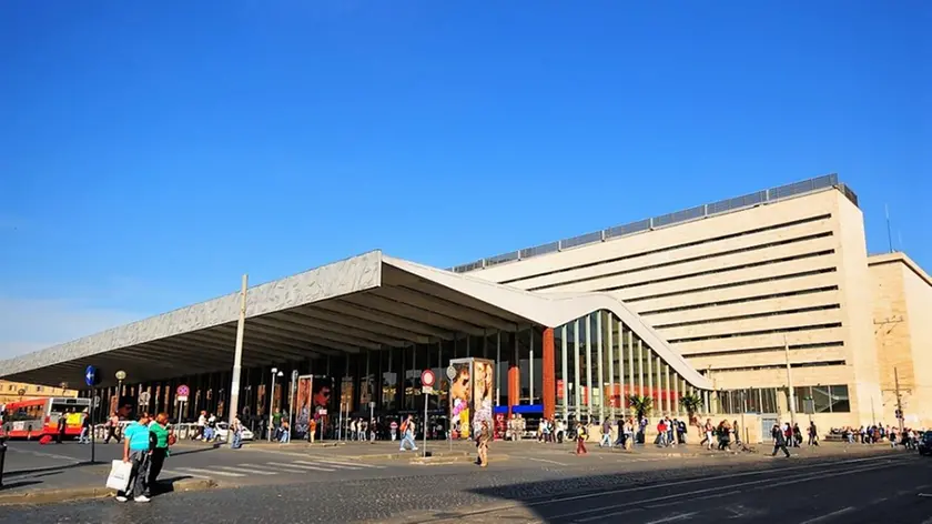 La stazione di Roma Termini