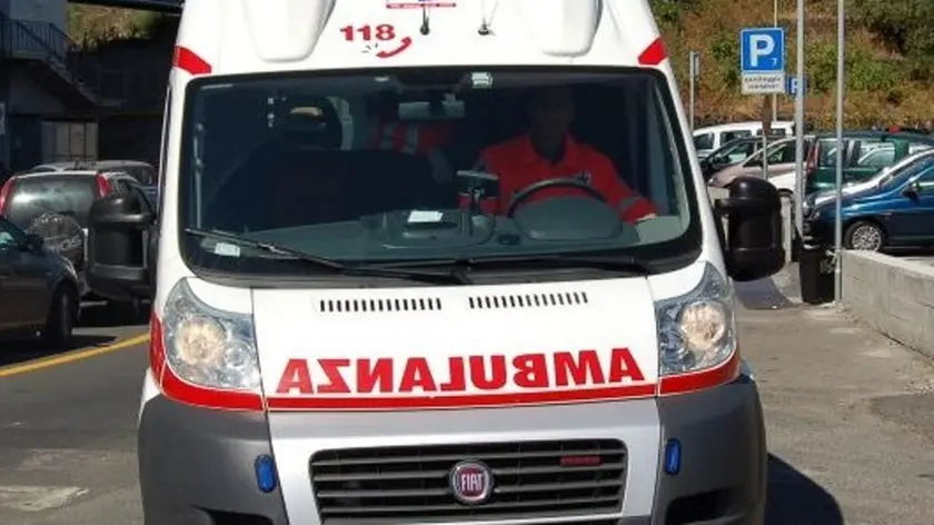 La bimba è stata portata in ospedale a Padova