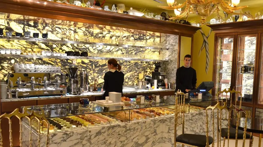Interpress/Mazzega Venezia,30.10.2016.- T Fondaco dei Tedeschi, apertura Caffetteria.-
