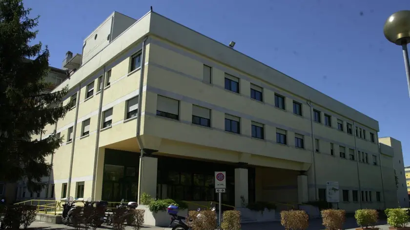 L'ospedale di Portogruaro che si trova vicino al centro della località