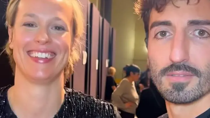 Federica Pellegrini e Samuel Peron (foto da Instagram)