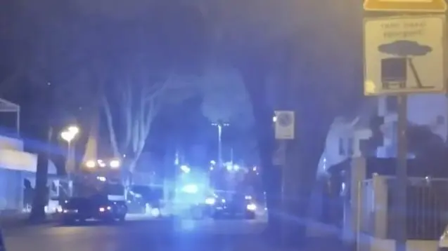 I soccorsi dei vigili del fuoco in via Levantina a Jesolo