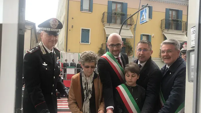 DE POLO - TOMMASELLA - S. STINO - INAUGURAZIONE NUOVA CASERMA CARABINIERI